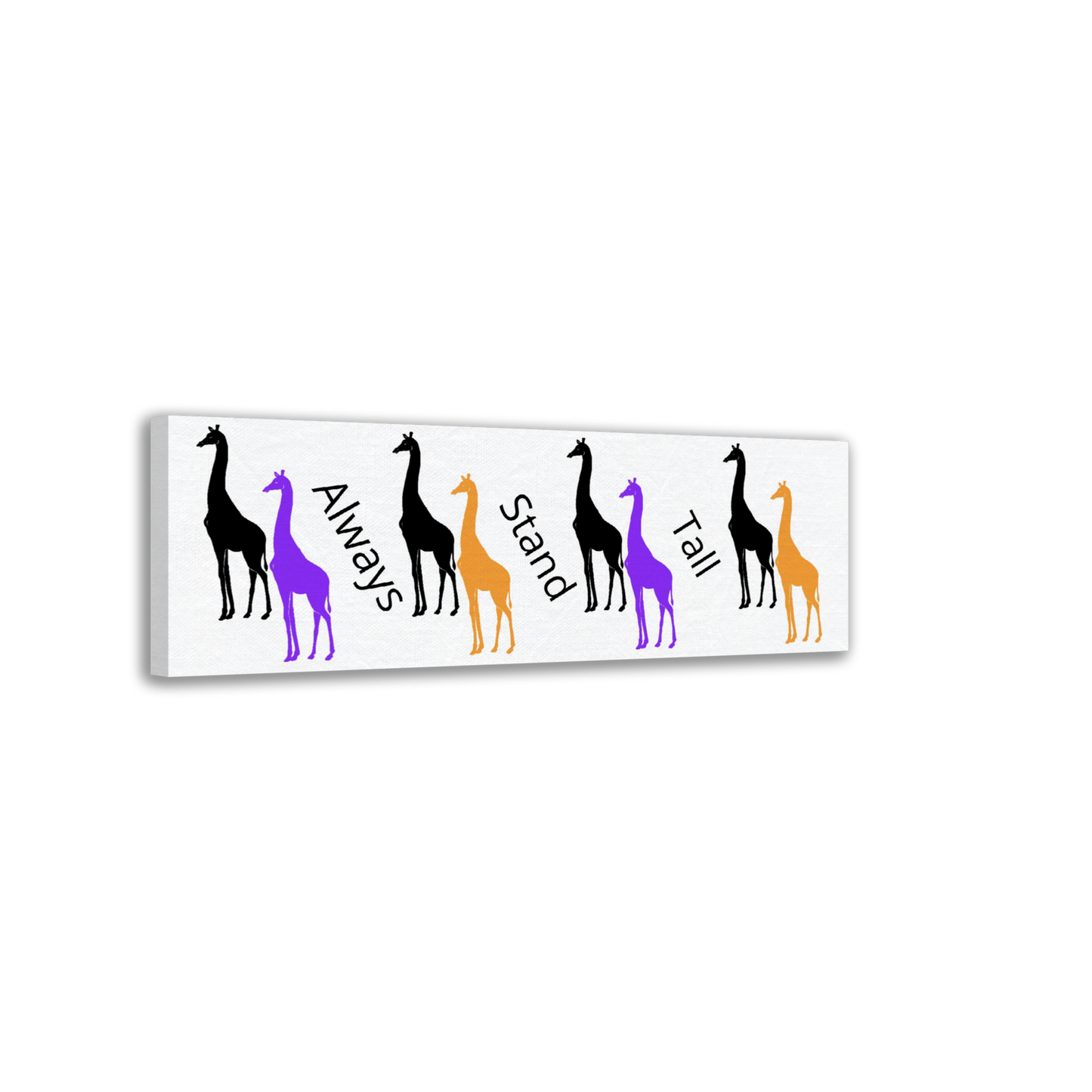 Giraffe canvas