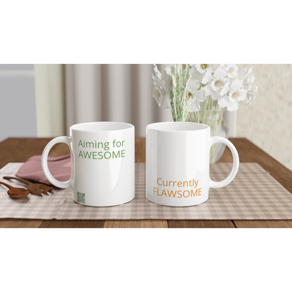 Flawsome to awesome mug