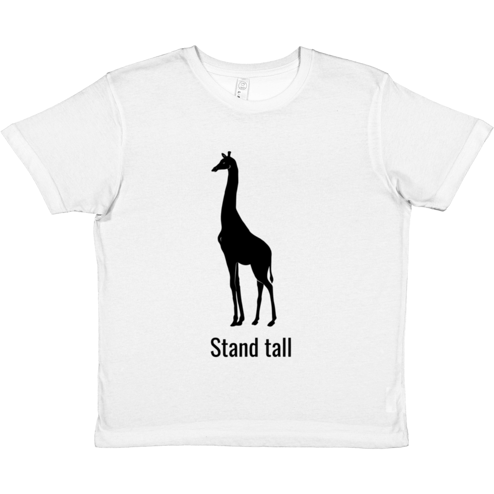 Stand tall: Premium Kids Crewneck T-shirt