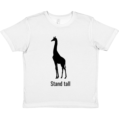 Stand tall: Premium Kids Crewneck T-shirt