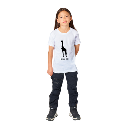 Stand tall: Premium Kids Crewneck T-shirt