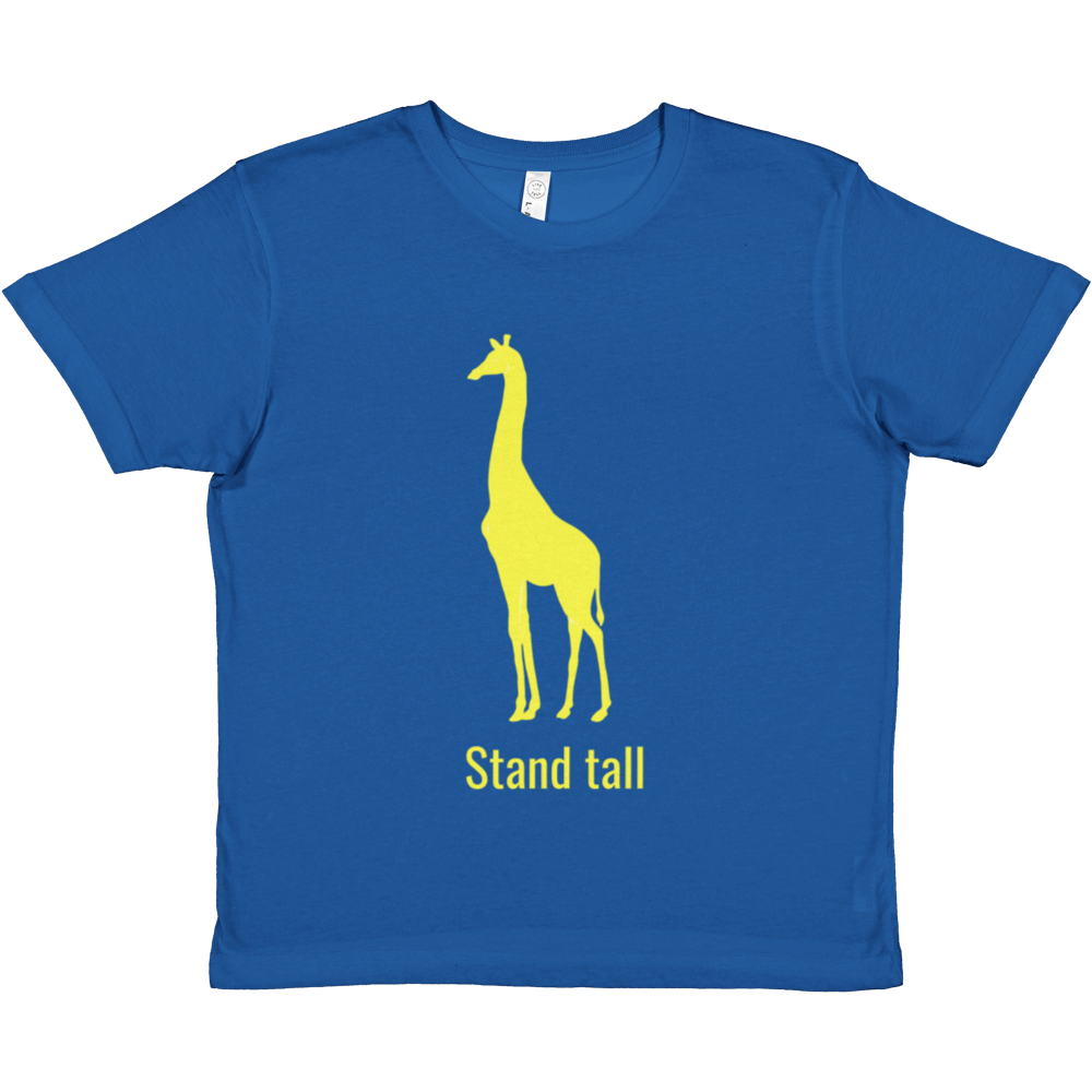 Stand tall: Premium Kids Crewneck T-shirt